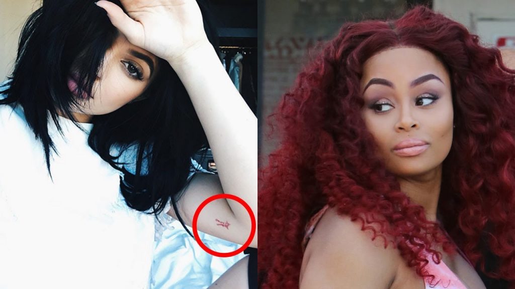 Kylie Jenner copies Blac Chyna with new Tyga Tattoo?