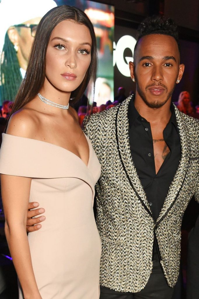 Is Bella Hadid dating Lewis Hamilton?