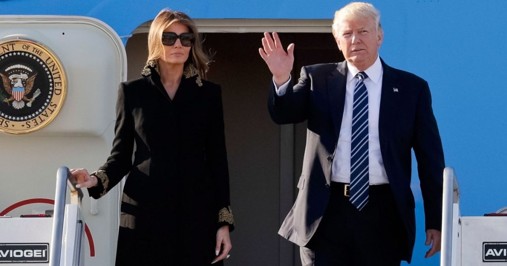 OMG, Melania Trump Just Dipped out Of Holding Hands with Donald AGAIN — Twitter Reacts!