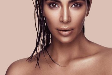 Kim Kardashian shows off her chest in new portraits for KKW makeup line that is expected to net  MILLION within MINUTES of going on sale