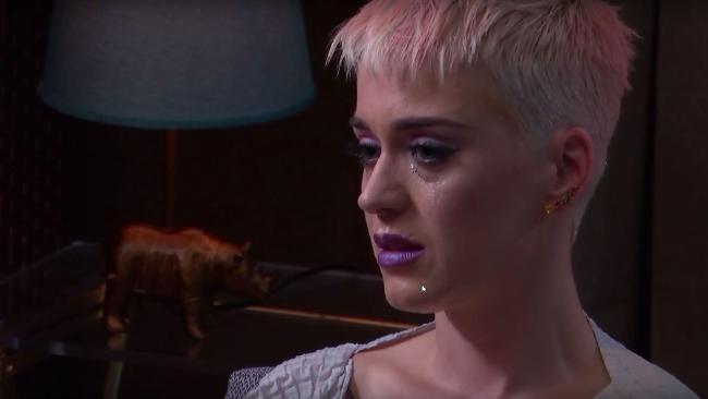 Katy Perry breaks down in bizarre therapy session as part of four-day Livestream