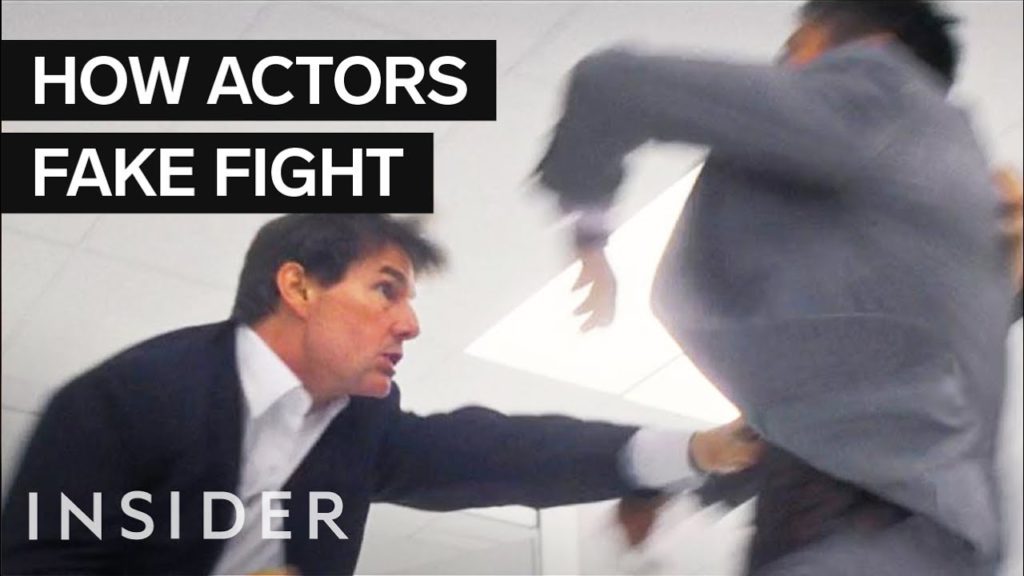 How actors fake fight in Movies